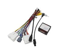 Façade autoradio Cadre de Voiture 9 Pouces adapté pour Dacia Lodgy Dokker 2012 - 2020, Adaptateur Fascia, Kit de Panneau de Tableau de Bord Radio Android Kit Montage Autoradio(Cable Canbus)