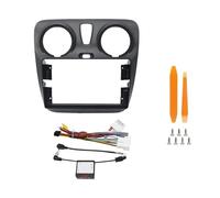 Façade autoradio Cadre de Voiture 9 Pouces adapté pour Dacia Lodgy Dokker 2012 - 2020, Adaptateur Fascia, Kit de Panneau de Tableau de Bord Radio Android Kit Montage Autoradio(Frame Cable Canbus)