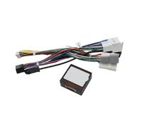 Façade autoradio Convient pour Renault Kangoo 2015-2018 Double Din Car DVD Frame Install Panel 9 Pouces 2Din Car Fascia Kit Montage Autoradio(Vehicle Cables)