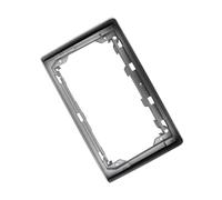 Façade autoradio Façade D'autoradio 2 DIN pour Toyota pour ProAce 2013-2016, Lecteur Audio Stéréo, DVD, Cadre De Tableau De Bord(Argent)