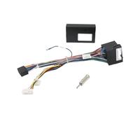 Façade Autoradio Faisceau Câbles Pour Duster Pour Sandero Pour Symblo 2009-2012 Décodeur Bus CAN Prise 16 Broches ISO Adaptateur Câble Principale Voiture Cadre Radio