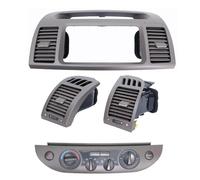 Façade Autoradio Instalacion Kit De Cadre Couverture Calandre Panneau Tableau Bord Sortie Climatisation, pour Toyota pour Camry 2002 2003 2004 2005 2006