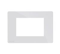 Façade Blanche One Compatible Bticino Axolute 3 Modules - COMELIT ONE/PW/BA3