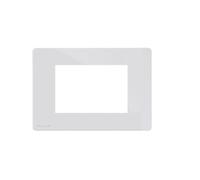 Façade Blanche One Compatible Bticino Axolute 4 Modules - COMELIT ONE/PW/BA4