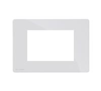 Façade Blanche One Compatible Bticino Living Light 3 Modules - COMELIT ONE/PW/BL3