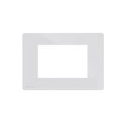 Façade Blanche One Compatible Vimar Eikon Et Plana 4 Modules - COMELIT ONE/PW/VE4