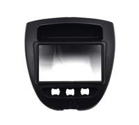 Façade Cache-Radio Adaptateur Cadre D'autoradio Double 2 Din pour Citroen pour C1 2005 - 2014, Kit De Tableau Bord Fascia, Panneau DVD, Couverture Stéréo