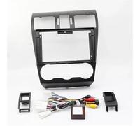Façade Cache-Radio Adaptateur Cadre Et Câble De Panneau Façade en Plastique GPS D'installation D'autoradio 9 Pouces pour Subaru pour Forester pour WRX XV 2012-2018