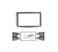 Façade Cache-Radio Adaptateur Façade Radio 2 Din pour Alfa pour Romeo 147 2005-2011 Stéréo GPS Panneau DVD Tableau De Bord Montage Garniture Audio Cadre Lunette