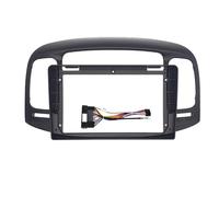 Façade Cache-Radio Adaptateur Façades D'autoradio 9 Pouces pour Hyundai pour Accent 2009-2012 / pour Verna 2008, Autoradio 2DIN, Garniture De Tableau Bord