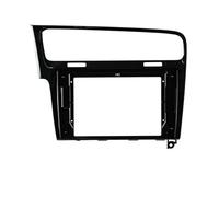 Façade Cache-Radio Adaptateur Kit De Cadre D'autoradio pour VW pour Golf 7 2013-2016 2017, Installation Stéréo Automatique du Panneau Tableau Bord, Plaque Frontale