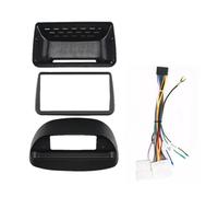 Façade Cache-Radio Adaptateur pour Mitsubishi pour Delica 1994-2007 9 Pouces RHD Autoradio Stéréo Audio Écran Multimédia Lecteur Vidéo Navigation Câble Faisceau Cadre
