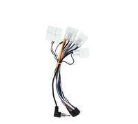 Façade Cadre Radio Adaptateur Câble Radio Android Navigation, Connecteur Faisceau Câblage pour Toyota pour Corolla Highilander VIOS pour Yaris pour RAV4 Kit Montage Autoradio