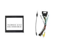 Façade Cadre Radio Adaptateur De Décodeur D'interface Commande Volant Faisceau Câblage Boîte Canbus D'autoradio pour Seat pour Leon ATECA Ibiza Arona 2018 Kit Montage Autoradio