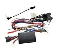 Façade Cadre Radio Adaptateur De Faisceau Câblage Câble d'alimentation D'autoradio, Installation Lecteur Android pour Megane 3 Fluence 2012 - 2014 Kit Montage Autoradio