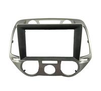 Façade Cadre Radio Autoradio Stéréo Android GPS Lecteur MP5 2 Din Unité Principale Panneau Façade Cadre Couverture Tableau Bord pour Hyundai pour I20 2008-2012 Kit Montage Autoradio