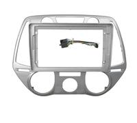 Façade Cadre Radio Autoradio Stéréo Android GPS Lecteur MP5 2 Din Unité Principale Panneau Façade Cadre Couverture Tableau Bord pour Hyundai pour I20 2008-2012 Kit Montage Autoradio