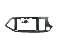 Façade Cadre Radio Cadre Fascia Multimédia D'autoradio Android 9 Pouces avec Faisceau De Câbles pour Kia pour Morning pour Picanto 2009-2016 Kit Montage Autoradio