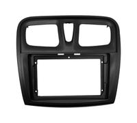 Façade Cadre Radio Kit Cadre Android 9 Pouces 2 Din, Adaptateur Faisceau Câbles Fascia, Décodeur Tableau Bord, Boîte Canbus pour SANDERO pour Logan 2015-2018 Kit Montage Autoradio