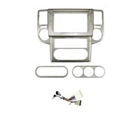 Façade Cadre Radio Kit De Panneau Tableau Bord Cadre Carénage D'autoradio Android 10,1 Pouces pour GPS MP5 pour Nissan pour X-Trail 2003-2007 Kit Montage Autoradio