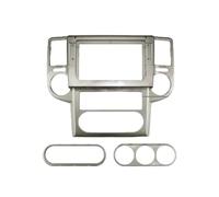 Façade Cadre Radio Kit De Panneau Tableau Bord Cadre Carénage D'autoradio Android 10,1 Pouces pour GPS MP5 pour Nissan pour X-Trail 2003-2007 Kit Montage Autoradio