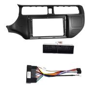 Façade Cadre Radio Kit D'installation De Panneau Tableau Bord, Autoradio Fascia Double Din, GPS, DVD, Lecteur Stéréo MP5, 9 Pouces, pour KIA, pour Rio 2012 Kit Montage Autoradio