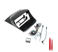 Façade Cadre Radio Panneau Audio Voiture 9 Pouces, Android, Multimédia, Cadre Adaptateur, Faisceau Câbles Chaîne Hôte Câblage pour Ford pour Fiesta 2009 - 2014 Kit Montage Autoradio