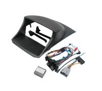 Façade Cadre Radio Panneau Audio Voiture 9 Pouces, Android, Multimédia, Cadre Adaptateur, Faisceau Câbles Chaîne Hôte Câblage pour Ford pour Fiesta 2009 - 2014 Kit Montage Autoradio