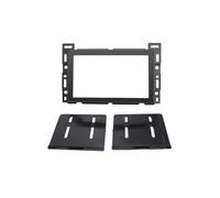 Façade Cadre Radio Panneau D'autoradio 2din, Cadre De Tableau Bord, Installation du Lecteur DVD pour Chevrolet Cobalt pour Malibu Solstice 2005 - 2011 Kit Montage Autoradio