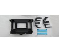 Façade Cadre Radio Tableau Bord Panneau Façade Central, Installation La Plaque D'adaptation Console Faciale pour Toyota pour Land pour Cruiser Prado (150) 2009-2013 Kit Montage Autoradio