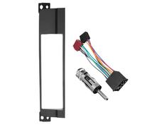 Façade D'autoradio 1 DIN avec Lecteur CD/DVD Et Cadre D'installation pour Série 3 E46 1998-2005 POMPOMPUR