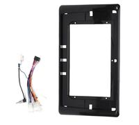 Façade D'autoradio 10,1 Pouces 2 DIN Lecteur DVD MP5 Android Cadre Et Cache pour Tableau De Bord pour Toyota pour RAIZE 2020 RESPUNEKBAH(with Cable)