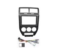 Façade D'autoradio 10,1 Pouces 2 DIN pour Dodge pour Caliber 2007 2008 2009 2010(Black Set)