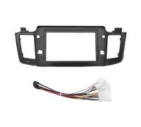 Façade D'autoradio 10,1 Pouces avec Boîtier CANbus Et Décodeur Compatible Android Panneau De Bord pour Toyota pour RAV4 2013-2018 PYPFQUMQGR(Frame Cable Black)
