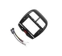 Façade D'autoradio 10,1 Pouces avec Lecteur MP5 Android 2DIN pour Mitsubishi pour ASX 2013 2014 2015 2016 2017 POMPOMPUR(Frame Cable)