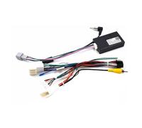 Façade d'autoradio 16 Broches, pour Logan 2 (2012-2019), pour Sandero (2014-2019) et Kaptur (2021-2022) Faisceau de câblage Audio et boîtier CANbus Inclus