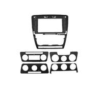 Façade D'autoradio 2 DIN 10,1 Pouces avec Adaptateur De Cadre Et De Garniture pour Tableau De Bord pour Skoda pour Octavia 2007-2014 AJOHBM