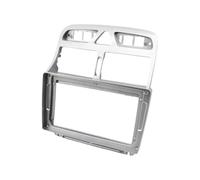 Façade D'autoradio 2 DIN 9 Pouces avec Adaptateur Et Insert De Tableau De Bord pour Peugeot 307 307CC 2002-2013 PYPFQUMQGR(Silvery Frame)