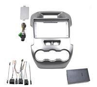 Façade D'autoradio 2 DIN avec Lecteur DVD 9 Pouces Et Écran Tactile pour Ford pour Ranger 2011 2012 2013 2014 2015 POMPOMPUR(with canbus Sliver)