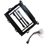 Façade D'autoradio 2 DIN avec Lecteur MP5 Navigation Et Système Android 9 Pouces pour Toyota pour Alphard 2008-2014 QAQMHVCVB(Frame with Cable)