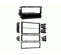 Façade d'autoradio 2-DIN avec vide poche compatible avec GM/Isuzu/Suzuki noire