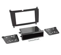 Facade autoradio 2Din compatible avec CLK W209 A209 04-10 Avec vide poche - Noir