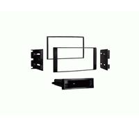 Façade d'autoradio 2 DIN avec vide poche compatible avec Nissan NV200/Chevrolet