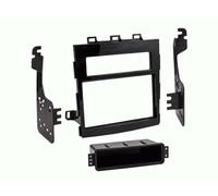 Façade d'autoradio 2 DIN avec vide poche compatible avec Subaru Impreza (G5)/Cro