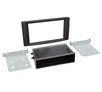 Plaque de support autoradio 2Din avec compartiment pour VW T5-7H- Touareg-7L-