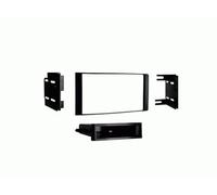 Façade d'autoradio 2-DIN avec Vide Poche Nissan Micra/Note/Versa Noir