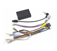 Façade D'autoradio 2 DIN pour Dacia pour Logan pour Duster Adaptateur Cadre Façade Panneau CD Garniture Tableau Bord WEFOLCC(Cord canbus A)