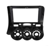 Façade d'autoradio 22,9 cm gris avec faisceau de câblage compatible avec pour honda pour jazz City années 2002 à 2008 pour voitures à gauche ou à droite (LHD)