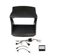 Façade d'autoradio 2DIN 9 Pouces avec Cadre, Panneau stéréo, Faisceau de câblage, câble d'alimentation et Bus Can pour Ford Fiesta Mk6 Mk7 (2009-2017).