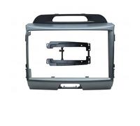 Façade D'autoradio 2DIN 9 Pouces pour Kia pour Sportage R 3 SL 2010-2016 Faisceau Câbles Cordon d'alimentation Câble Et Décodeur Canbus(Frame)